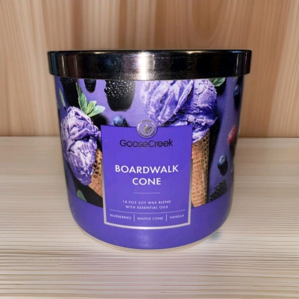 Goose Creek Candle BOARDWALK CONE 14.5 Oz Triple Wick Tumbler